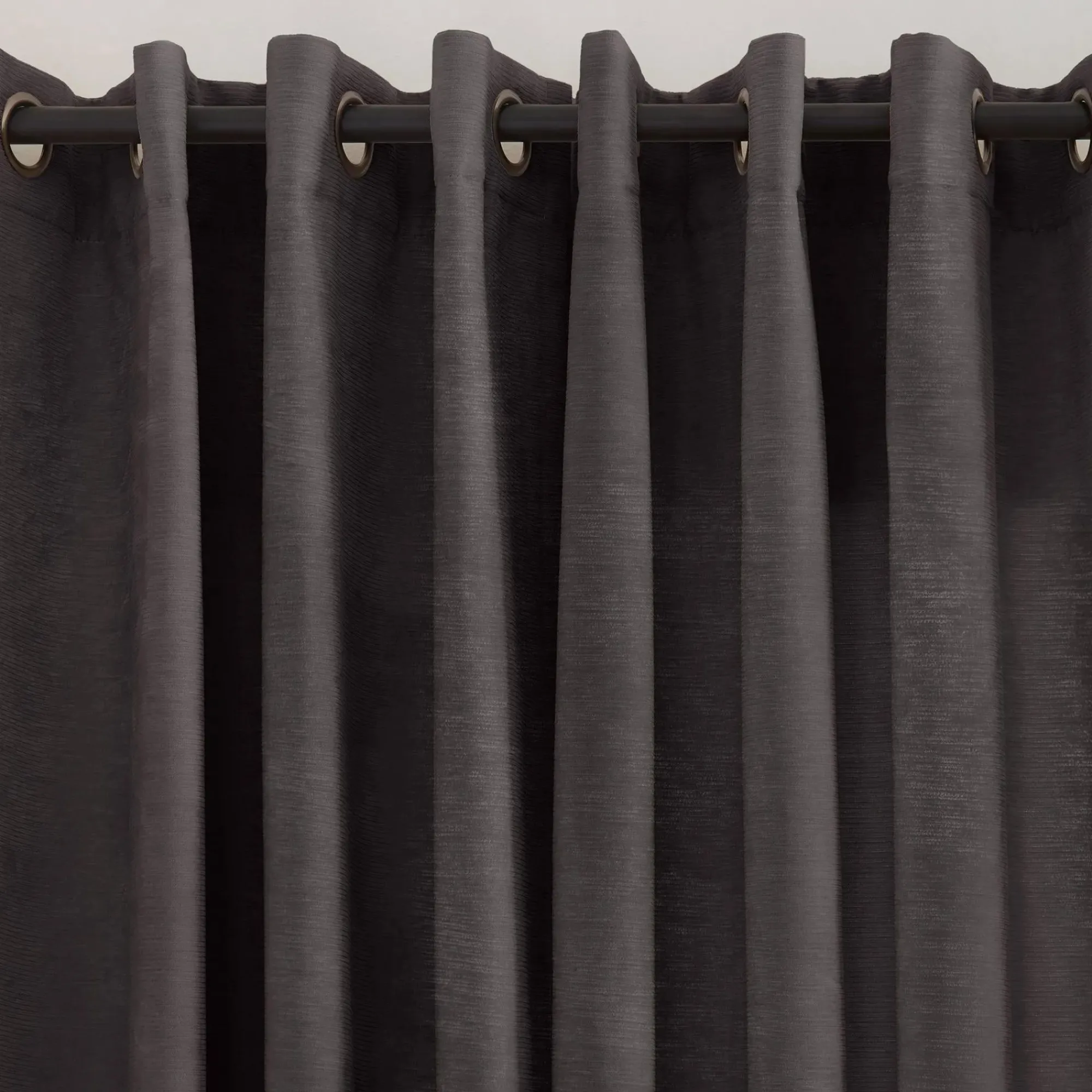 Hot Bouclair Charcoal Emile Panel Curtain
