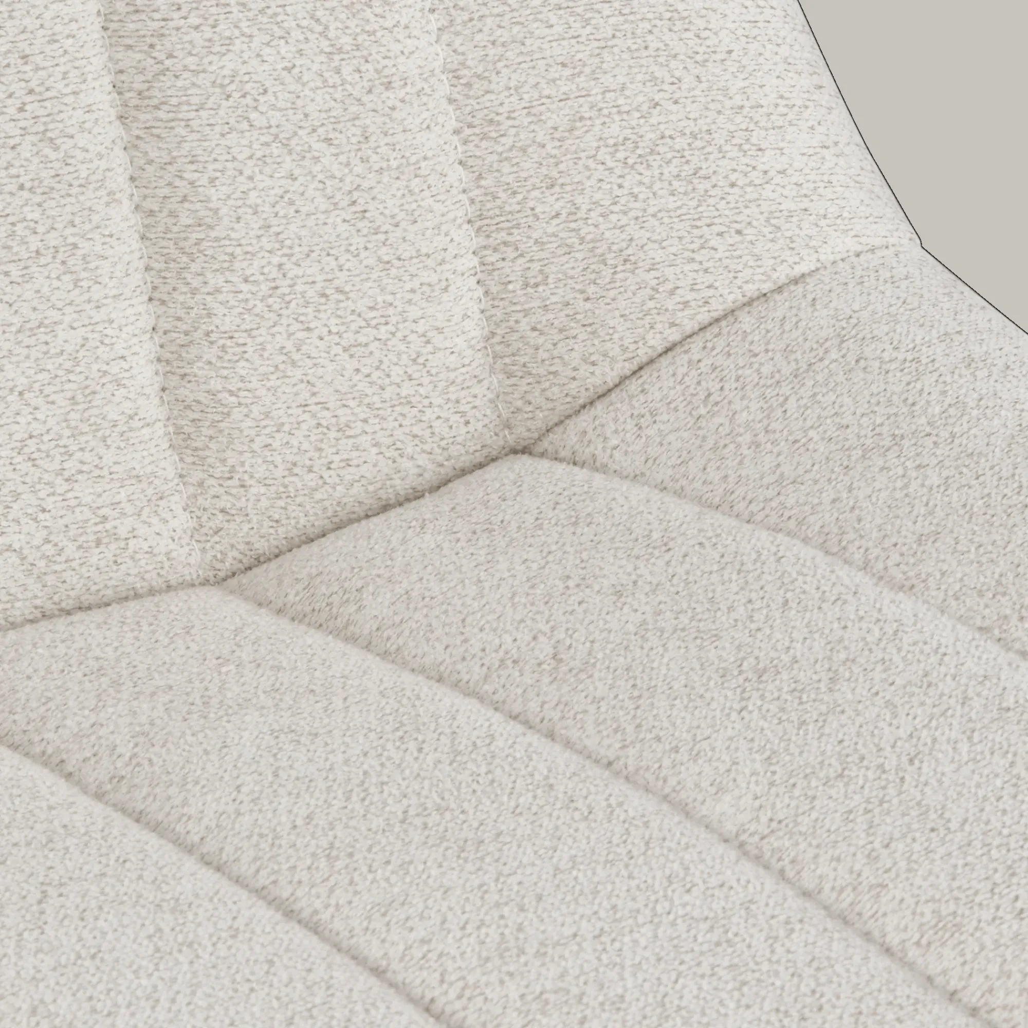 Hot Bouclair Chita Fabric and Metal Bar Stool