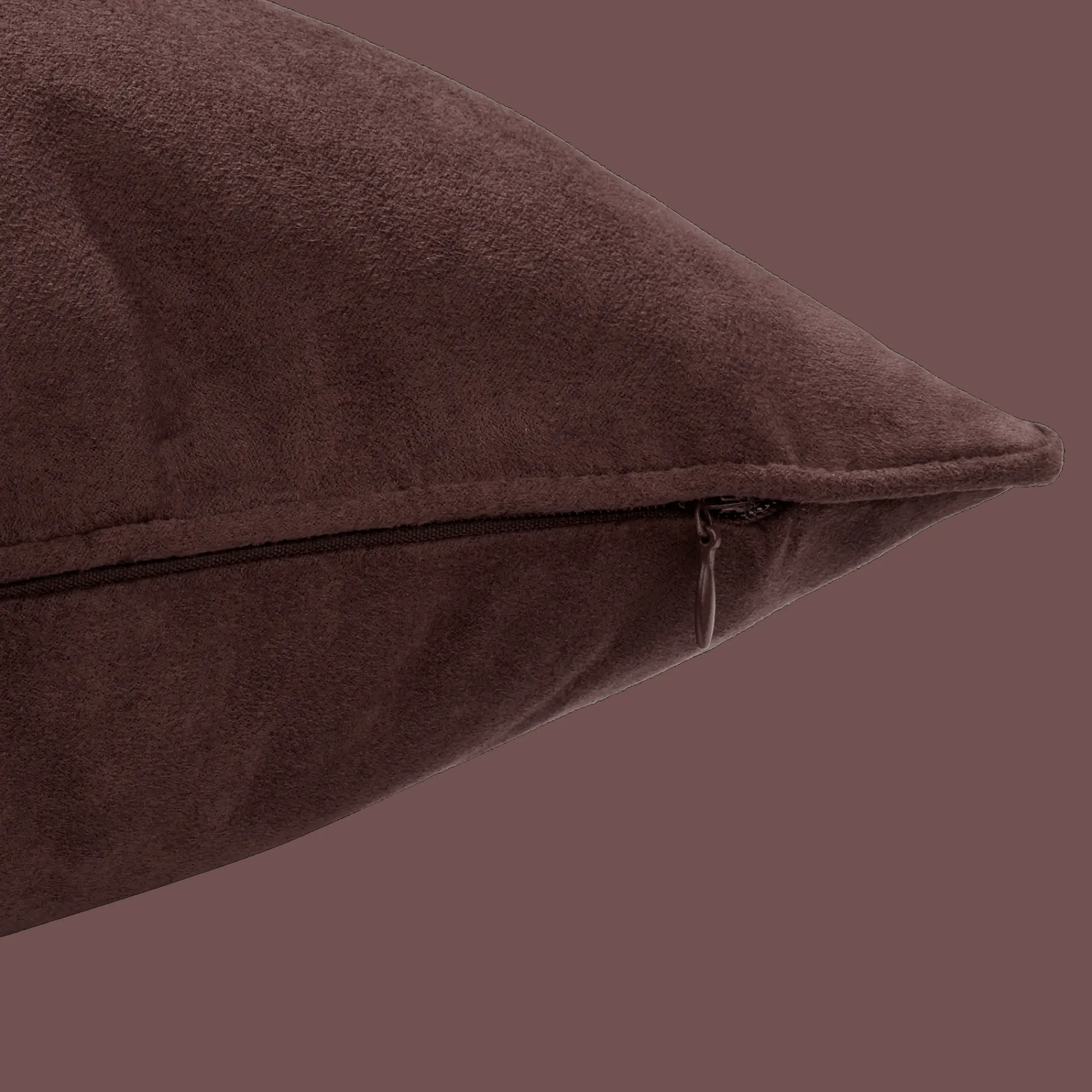 New Bouclair Chocolate Clifford Decorative Pillow