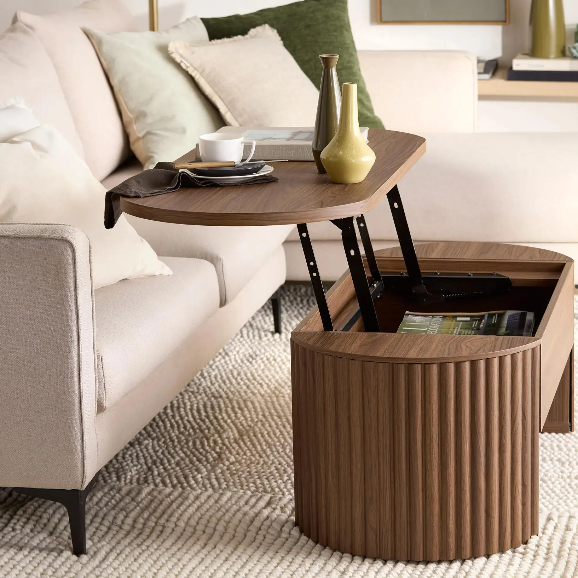 New Bouclair Coffee Table with Lift-top