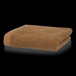 New Bouclair Cognac Textured Hand Towel