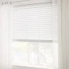 Outlet Bouclair Cordless Faux Wood Blinds - Easy Lift & Tilt