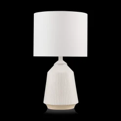 Discount Bouclair Cream Ceramic Table Lamp