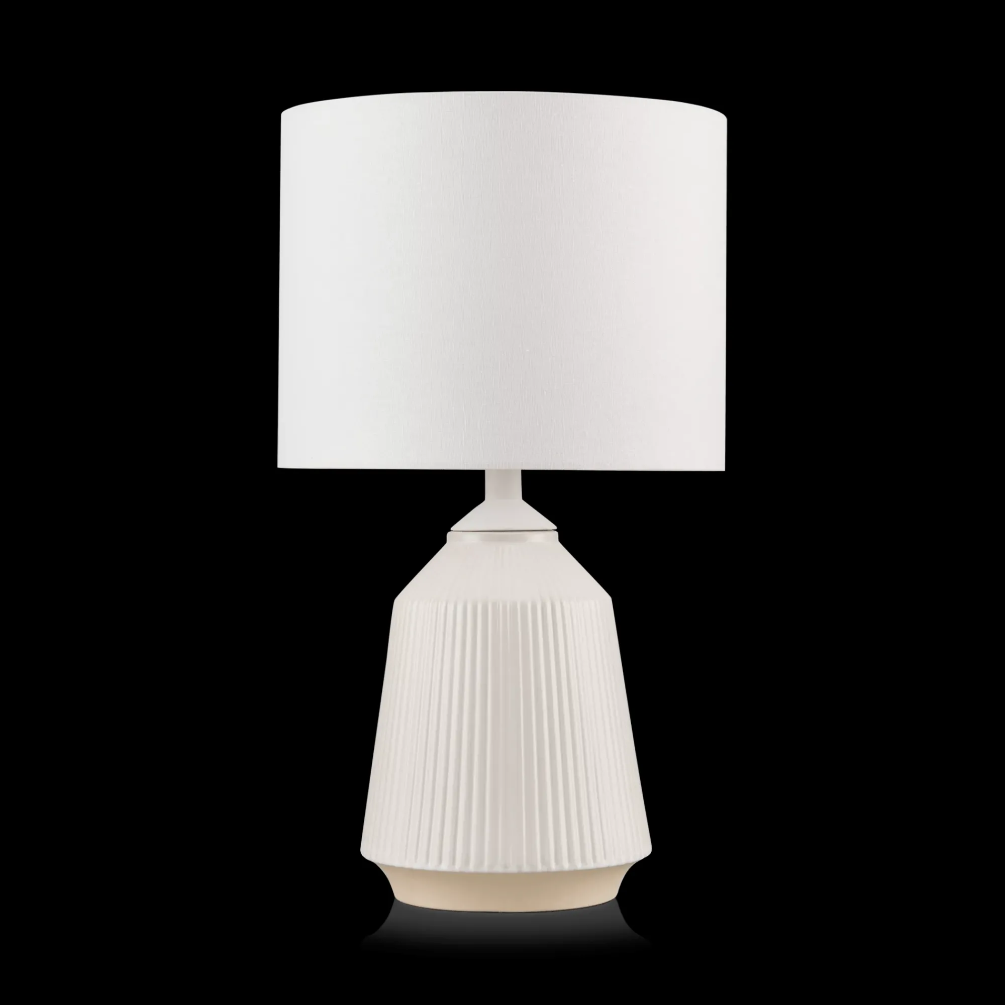 Discount Bouclair Cream Ceramic Table Lamp