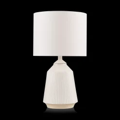 Discount Bouclair Cream Ceramic Table Lamp