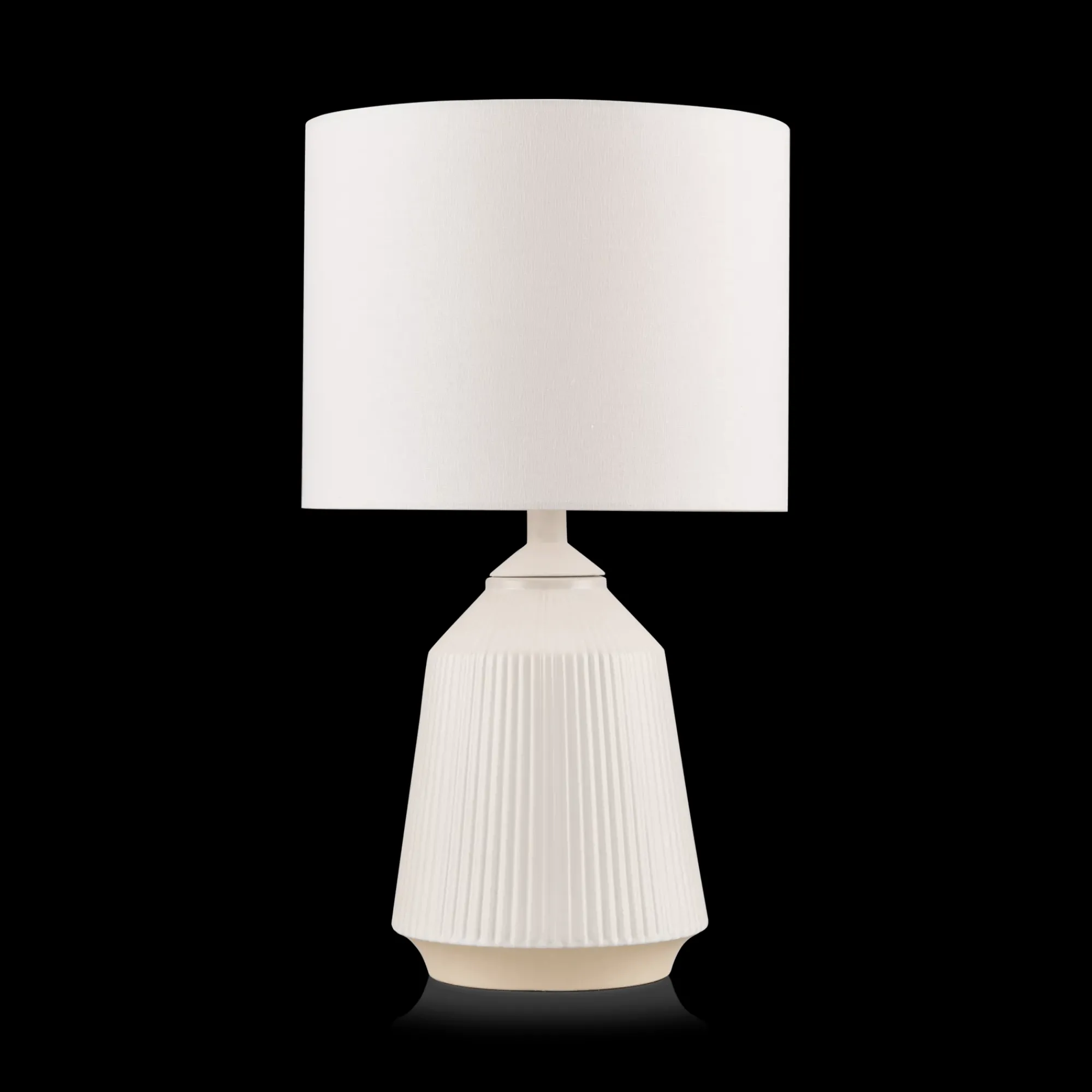 Discount Bouclair Cream Ceramic Table Lamp