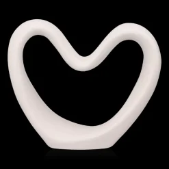 New Bouclair Cream Decorative Ceramic Heart