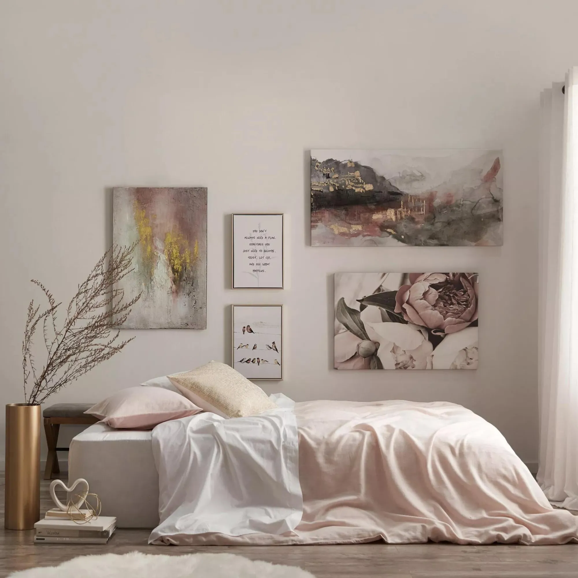 New Bouclair Cream Decorative Ceramic Heart