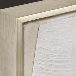 New Bouclair 3D Leaves Framed Oil Painting