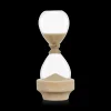 Outlet Bouclair Decorative Hourglass with Wood Base