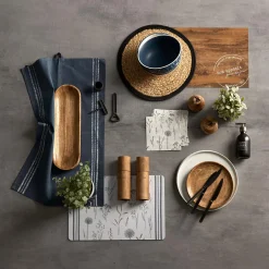 Online Bouclair Decorative Mango Wood Plate