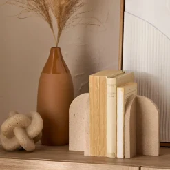 Bouclair Decorative Speckled Ceramic Knot