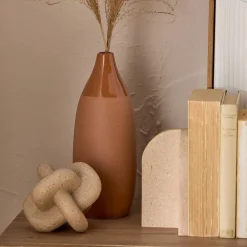 Bouclair Decorative Speckled Ceramic Knot