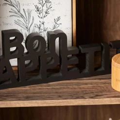 Sale Bouclair Decorative Words Bon Appetit 36 x 14.25 cm.