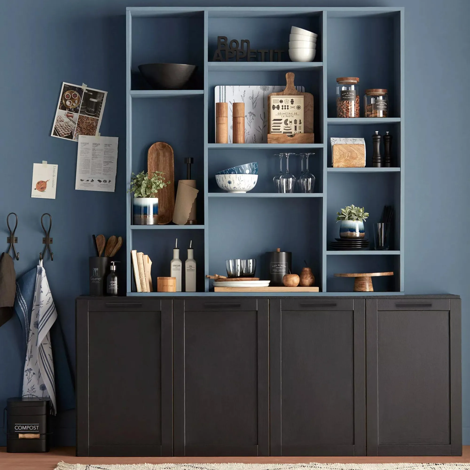 Sale Bouclair Decorative Words Bon Appetit 36 x 14.25 cm.