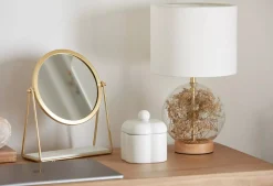 Hot Bouclair Dried Flowers Table Lamp