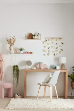 Hot Bouclair Dried Flowers Table Lamp