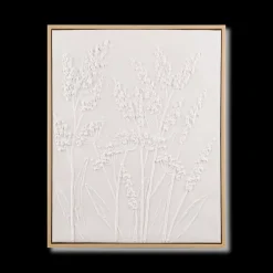 Clearance Bouclair Dried Stem Oil Painted Framed Art