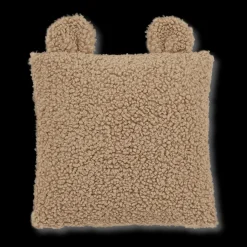 Discount Bouclair Emery Brown Teddy Throw Pillow