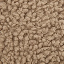 Discount Bouclair Emery Brown Teddy Throw Pillow