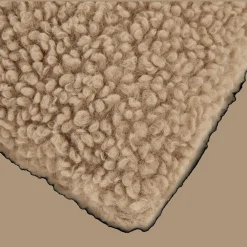 Discount Bouclair Emery Brown Teddy Throw Pillow