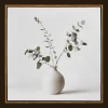 New Bouclair Eucalyptus in a Vase Framed Art