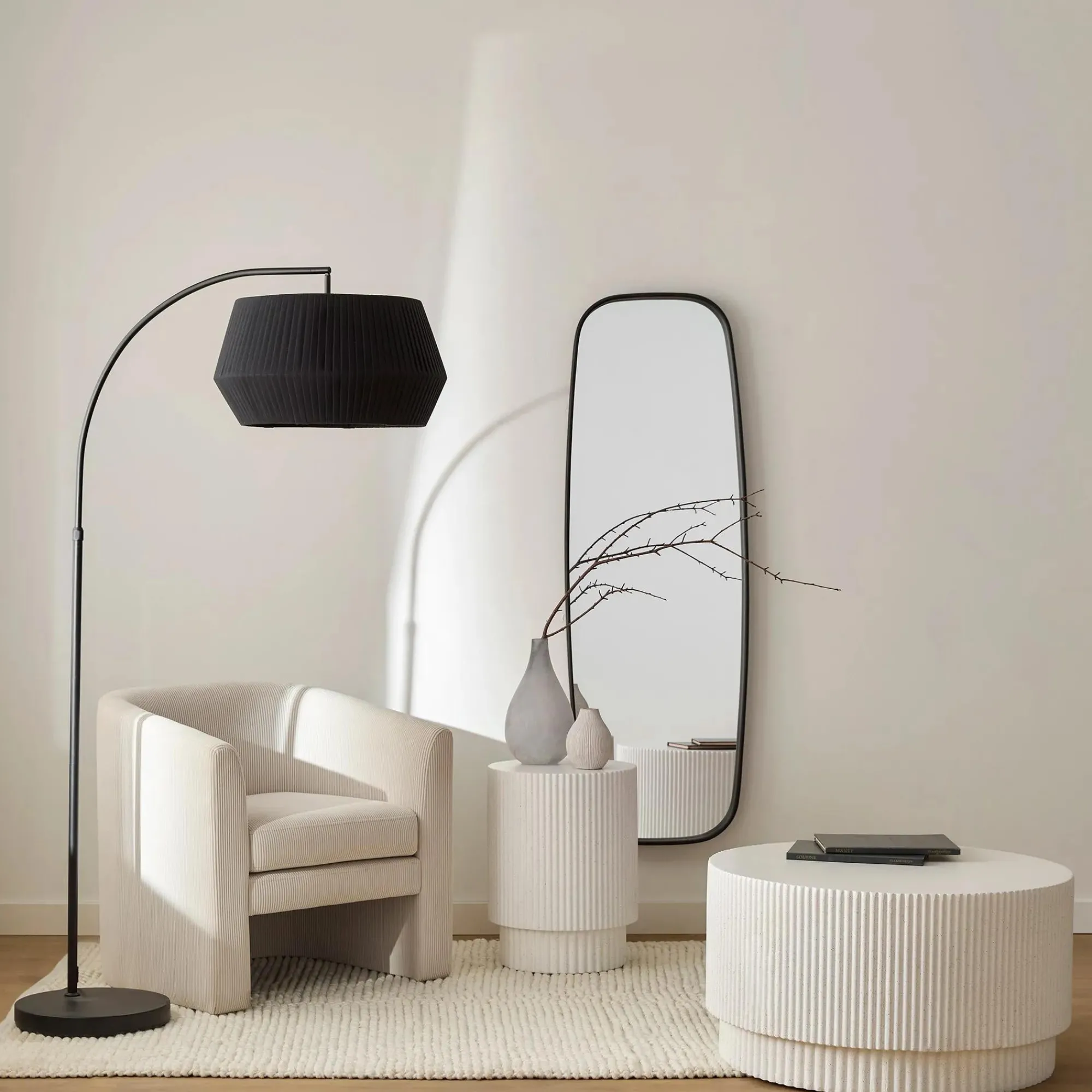 Outlet Bouclair Fabric Accent Chair