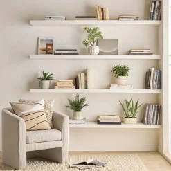 Outlet Bouclair Fabric Accent Chair