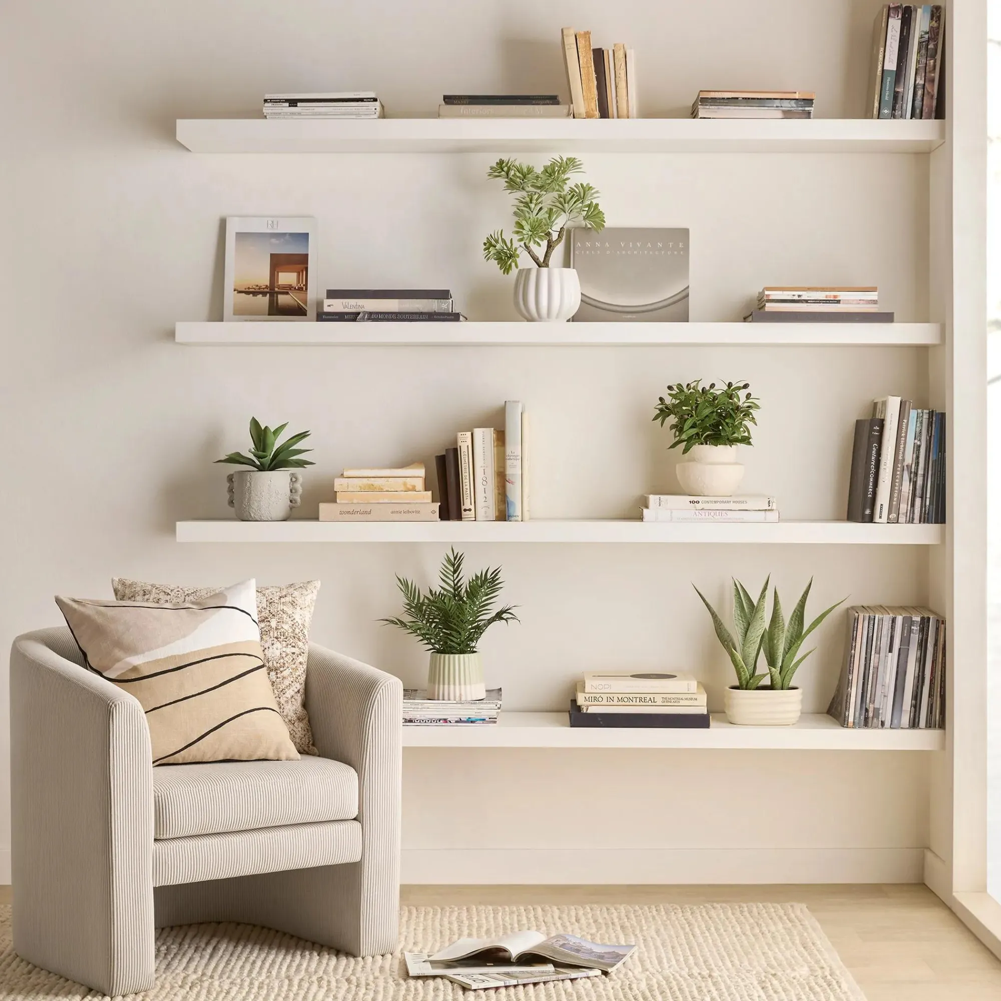 Outlet Bouclair Fabric Accent Chair