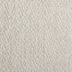 Discount Bouclair Fabric and Black Metal Bench