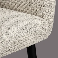 Clearance Bouclair Fabric and Metal Accent Chair