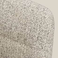 Clearance Bouclair Fabric and Metal Accent Chair