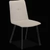 Discount Bouclair Fabric and Metal Dining Chair