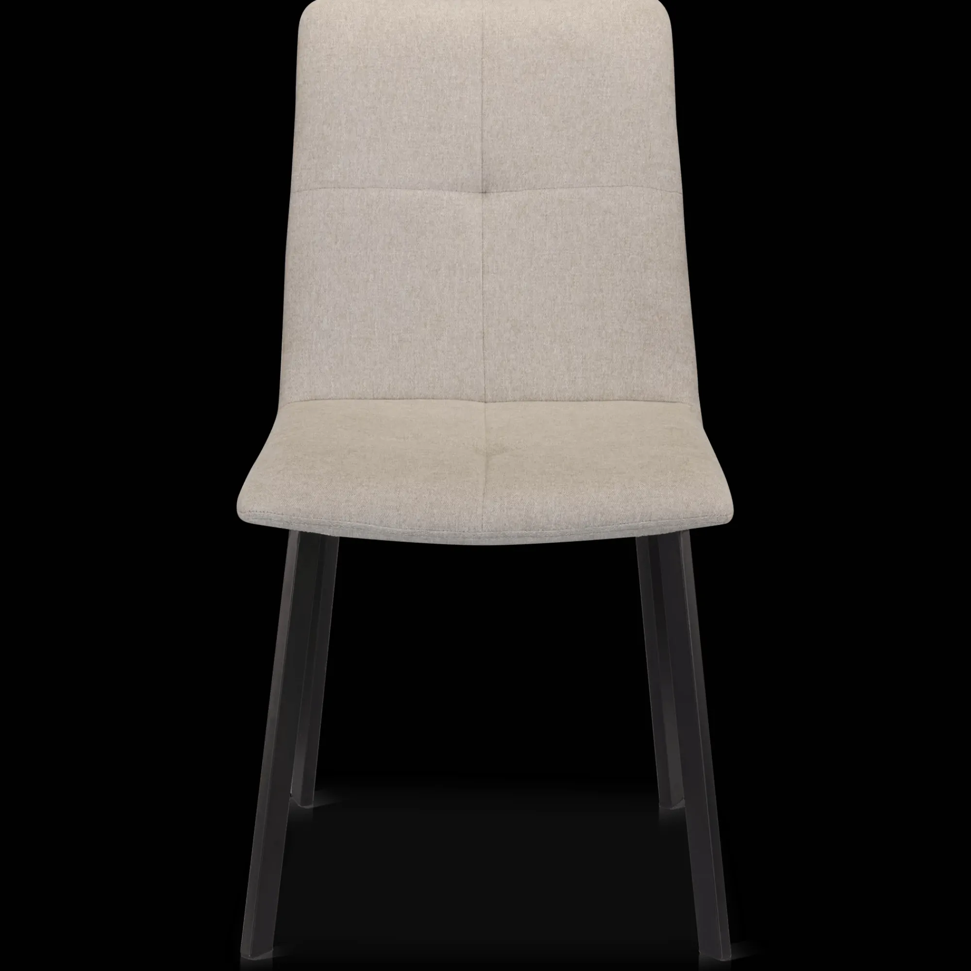 Discount Bouclair Fabric and Metal Dining Chair