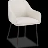 Discount Bouclair Fabric and Metal Dining Chair