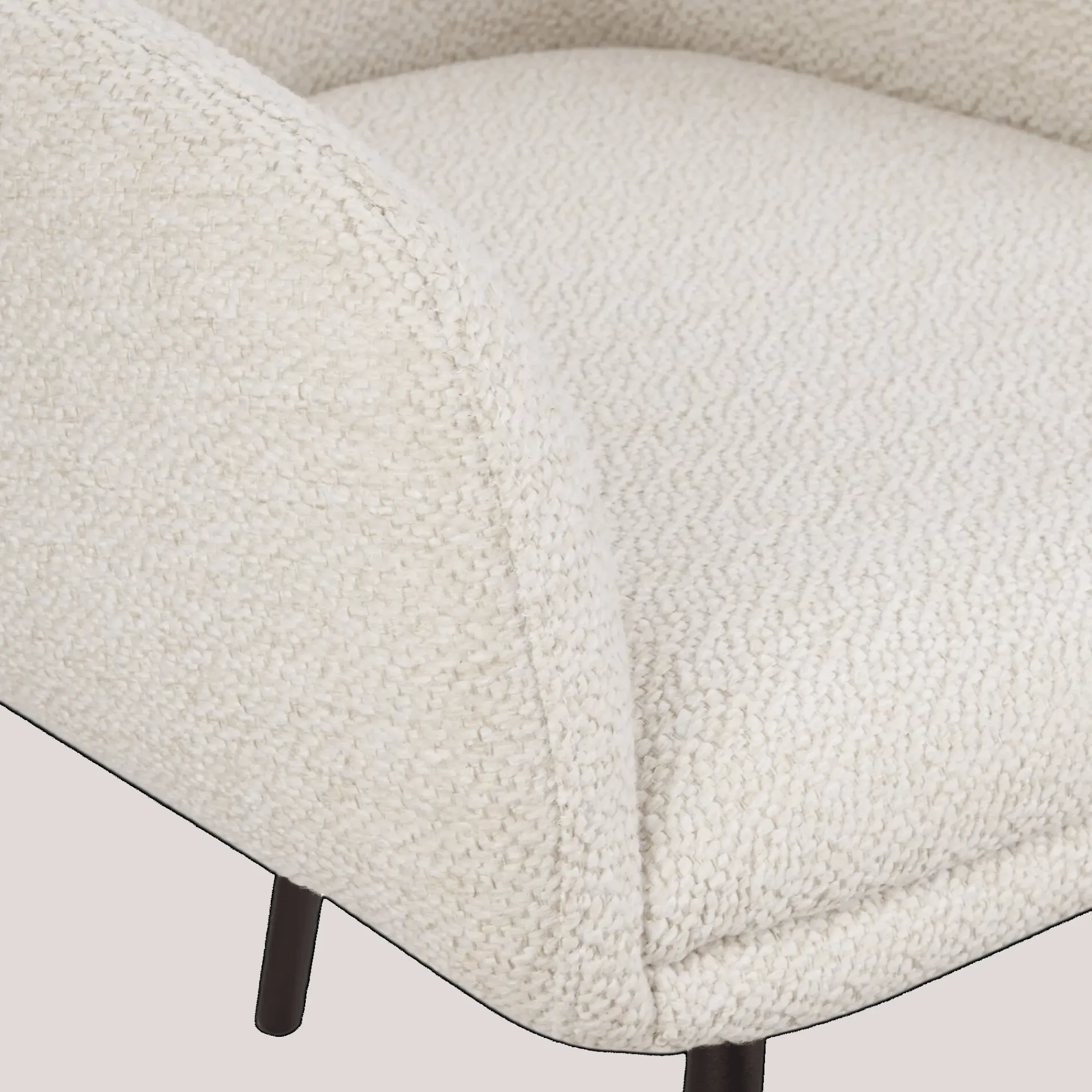 Discount Bouclair Fabric and Metal Dining Chair