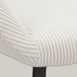 Sale Bouclair Fabric and Metal Dining Chair