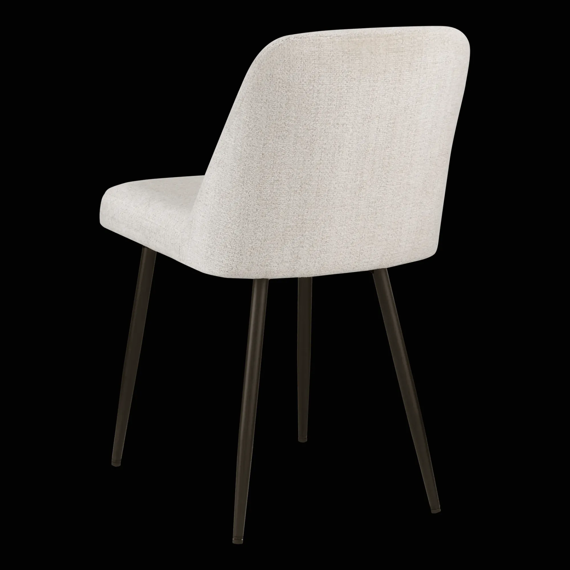 Discount Bouclair Fabric and Metal Dining Chair