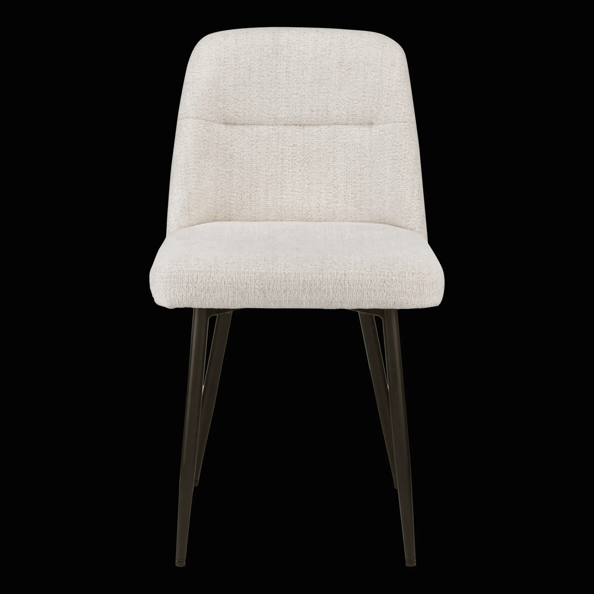 Discount Bouclair Fabric and Metal Dining Chair