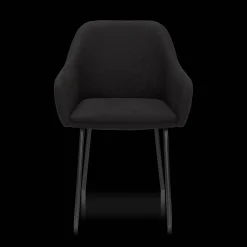 Discount Bouclair Fabric and Metal Dining Chair