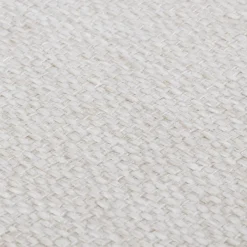 Hot Bouclair Fabric and Wood Bench