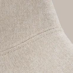 Bouclair Fabric and Wood Dining Chair