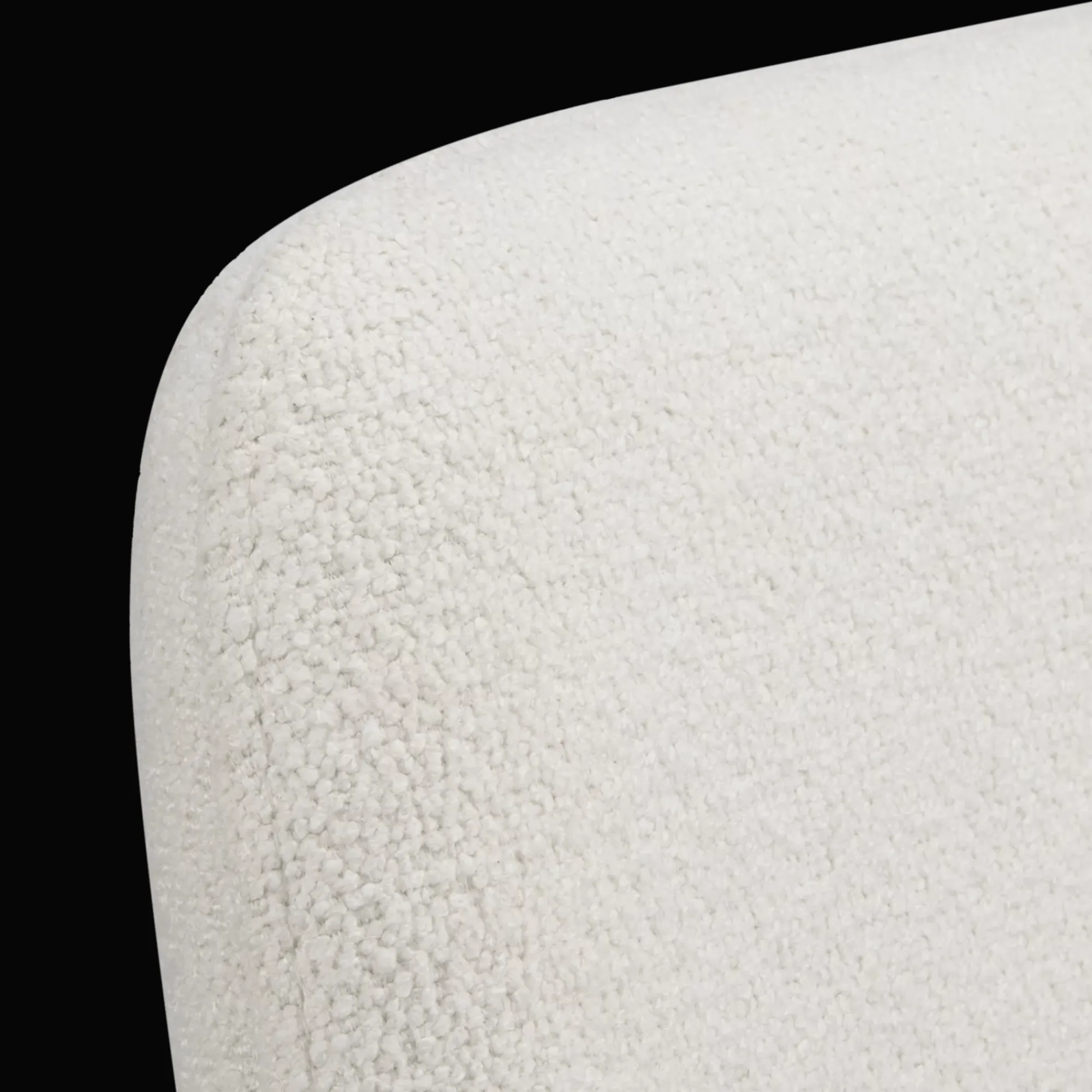 Hot Bouclair Fabric and Wood Dining Chair