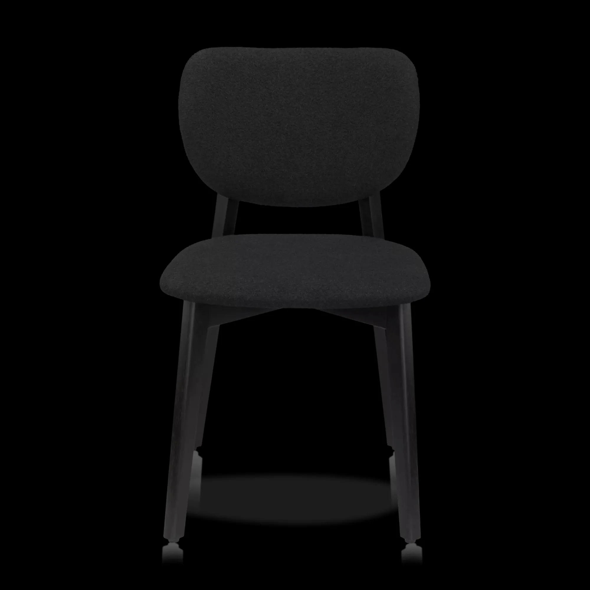 Sale Bouclair Fabric and Wood Dining Chair