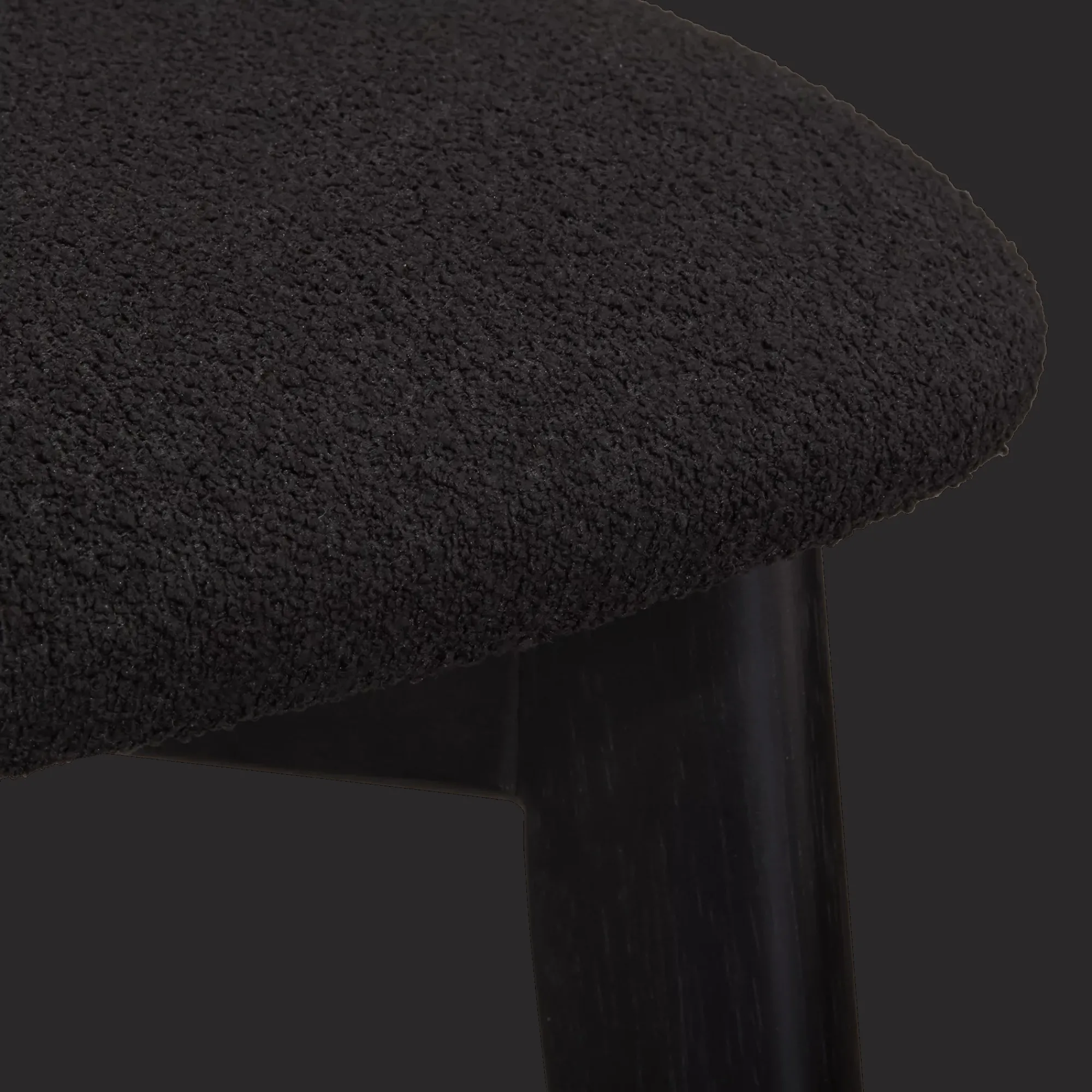 Sale Bouclair Fabric and Wood Dining Chair