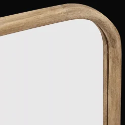 Outlet Bouclair Farmhouse Rectangular Wood Mirror