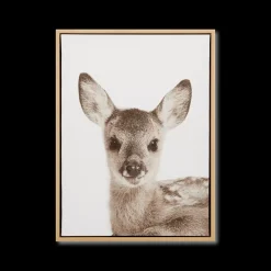 Outlet Bouclair Fawn Framed Art