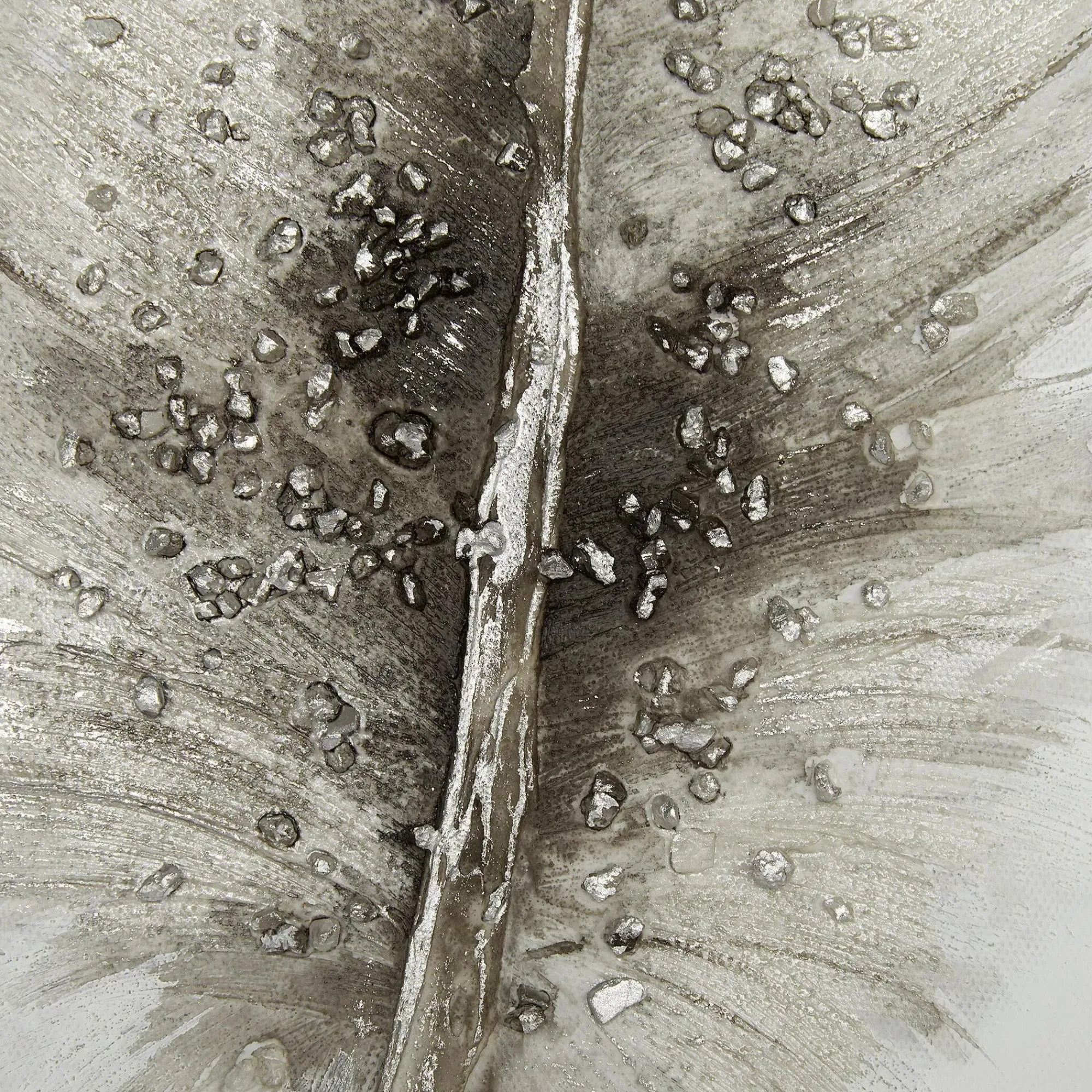 Bouclair Feather Oil Painted Canvas