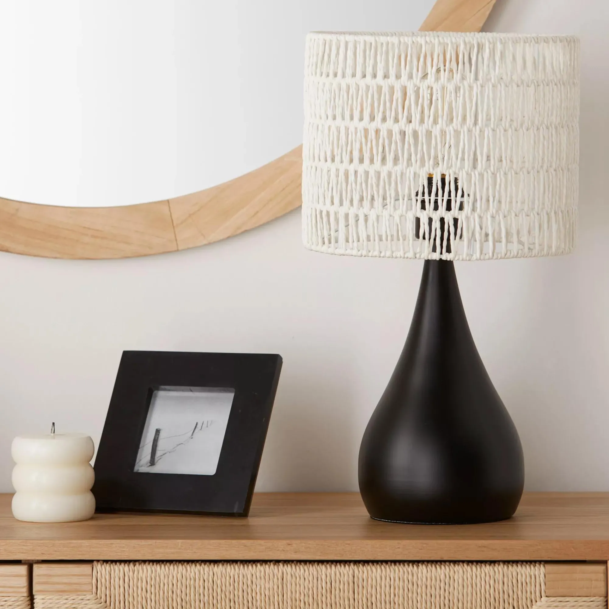 Clearance Bouclair Flared Metal Lamp Base