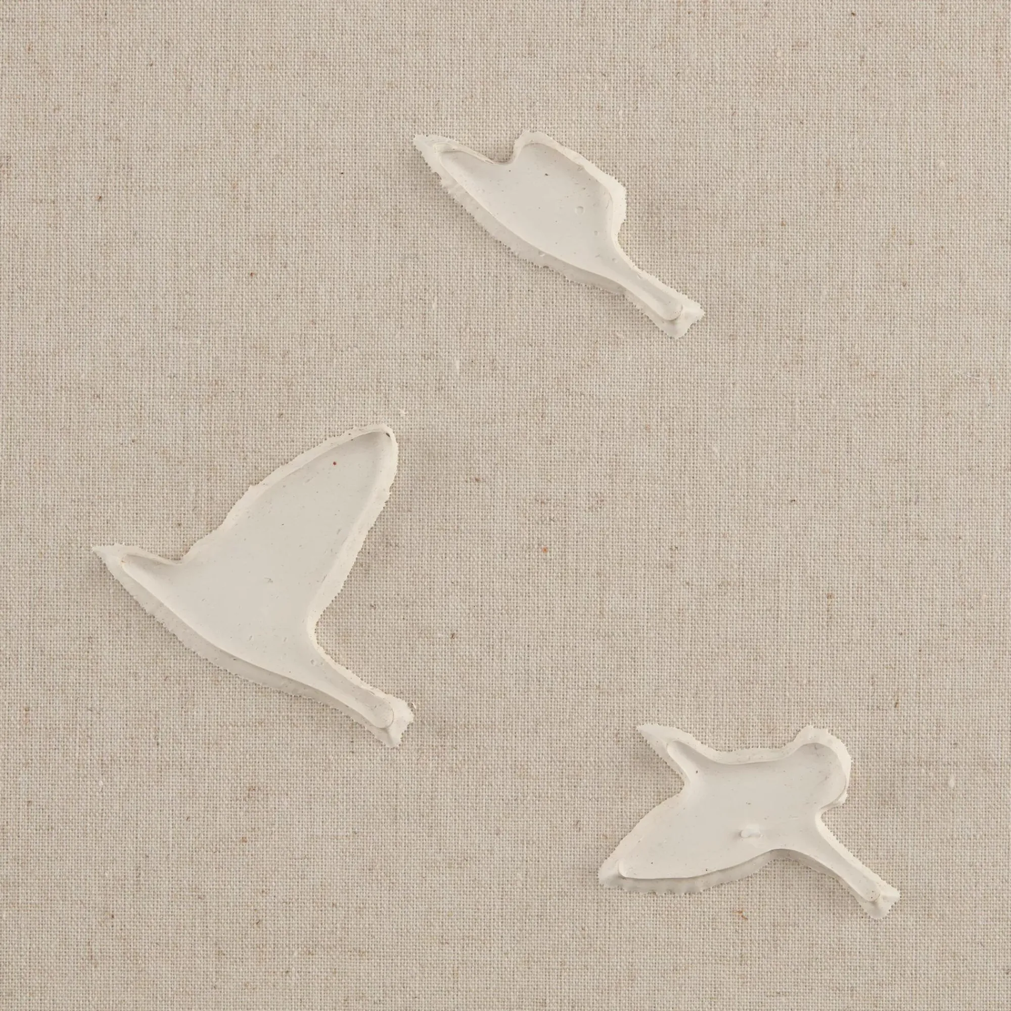 New Bouclair Flock of Birds Oil Painted Framed Art